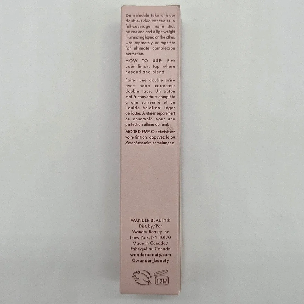 Wander Beauty Dualist Concealer Fair Light AG13 Matte 4 Pack NIB